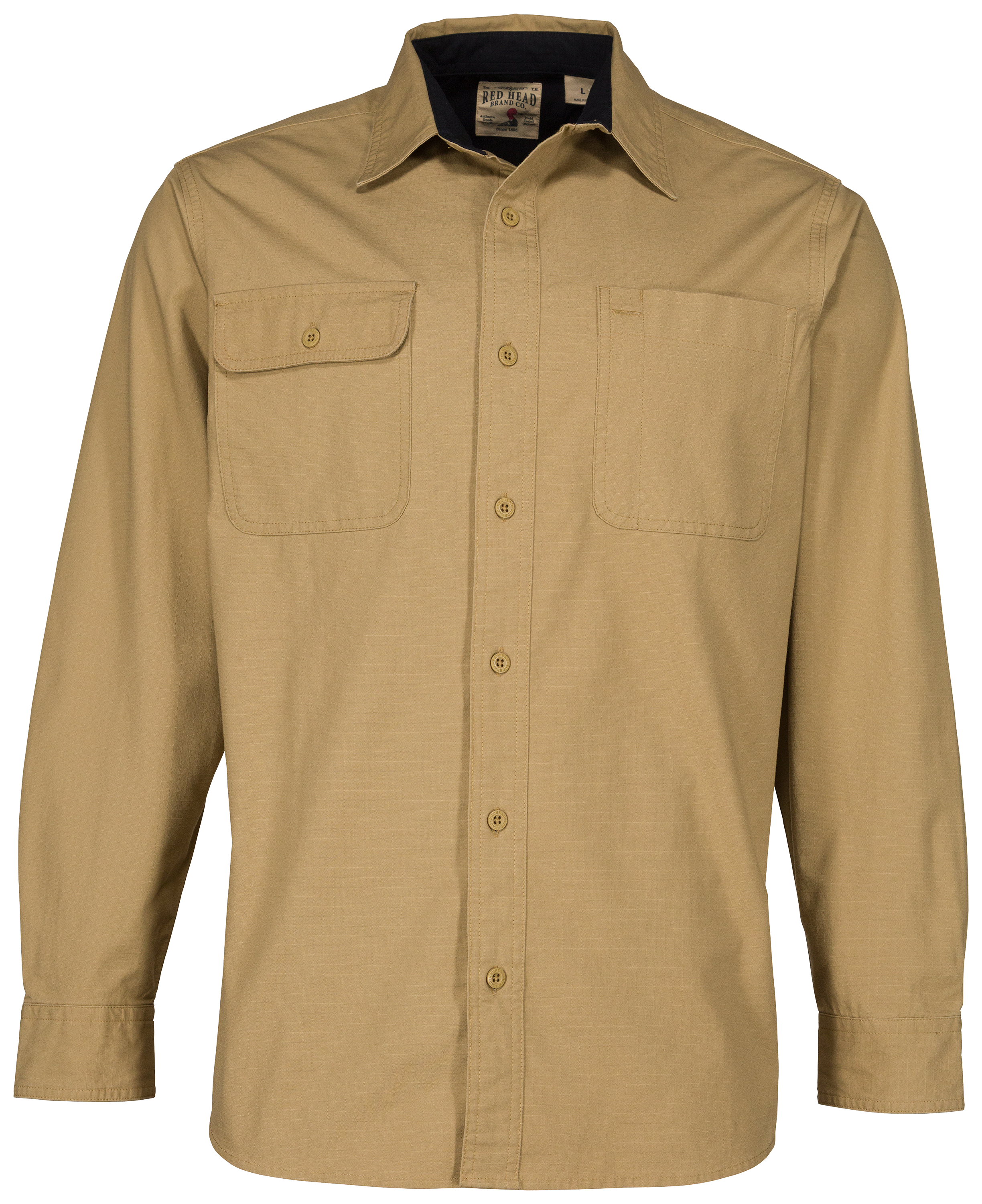 RedHead Work Ripstop LongSleeve Shirt for Men Bass Pro Shops